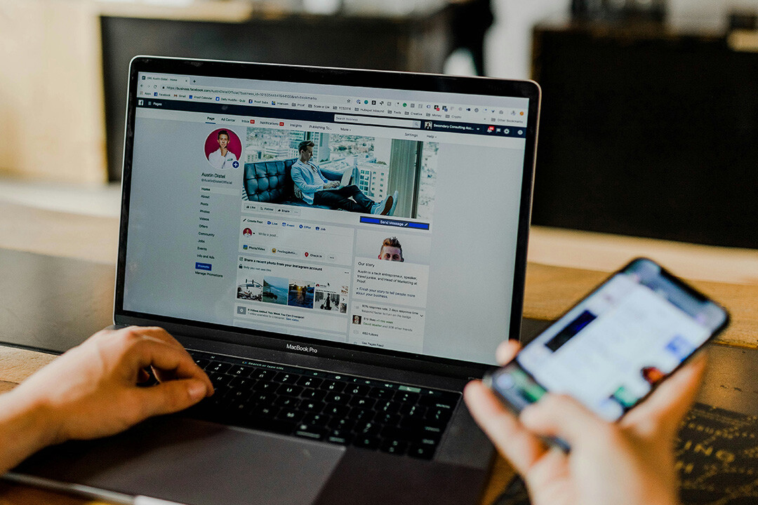 A computer monitor with Facebook open, representing the challenge of connecting engagement metrics to meaningful insights
